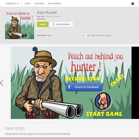 ass hunter|Google Pulls Anti.